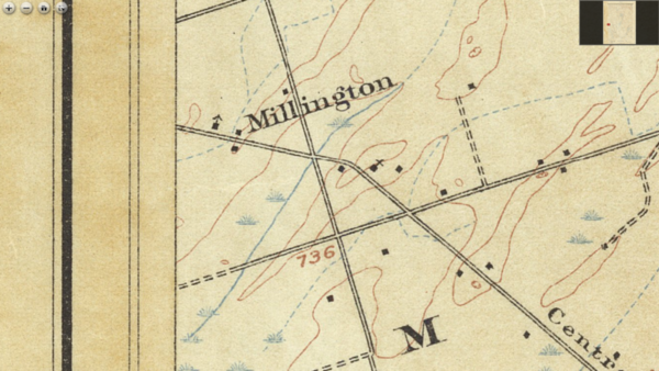 Millington map 1916