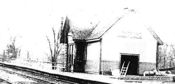 Longford Mills Railway Station, ca 1911