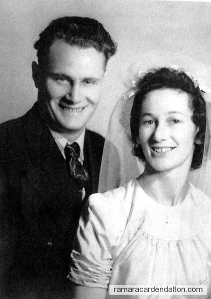Jack & Velma Mulvihill-Wedding Day-Jan 4, 1940