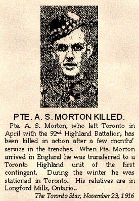 Pte. A.S. Morton Pte. A.S. Morton