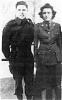 Cpl. Ken Collins and wife Jacqueline McCaully circa 1943 Cpl. Ken Collins and wife Jacqueline McCaully circa 1943