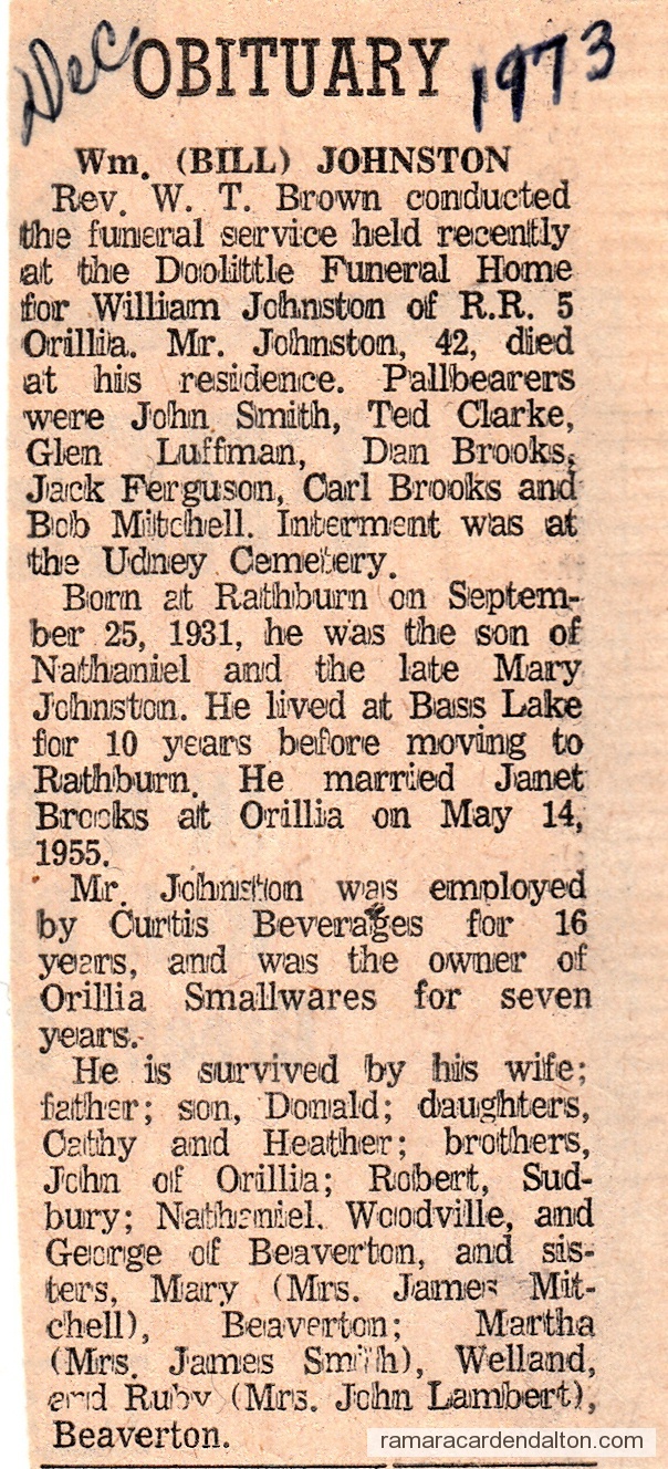 Bill Johnston Bill Johnston