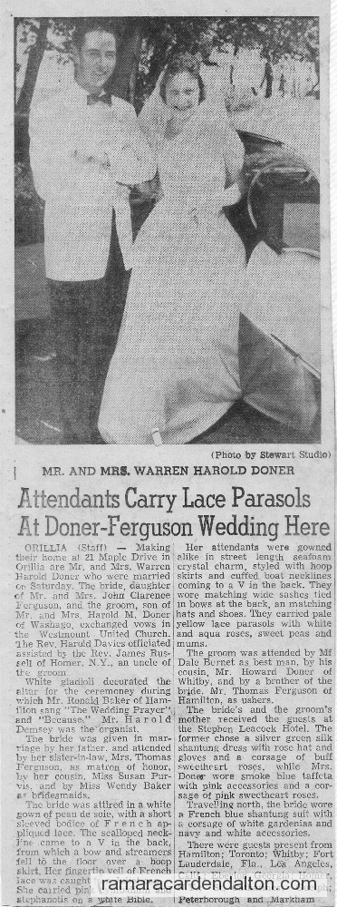 Doner-Ferguson Wedding Doner-Ferguson Wedding