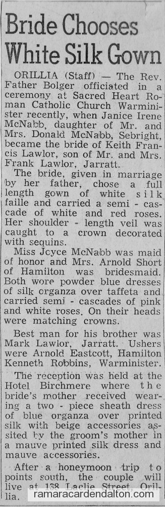 Janice McNabb Wedding Janice McNabb Wedding
