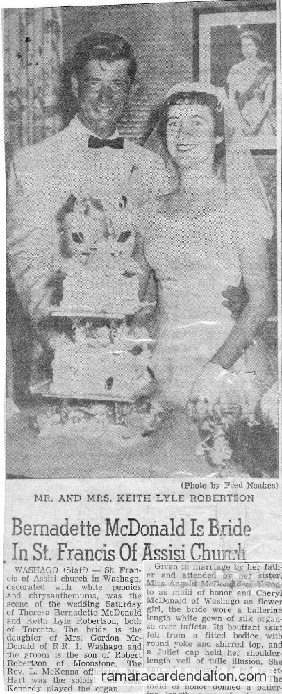 Bernadette McDonald Wedding Bernadette McDonald Wedding