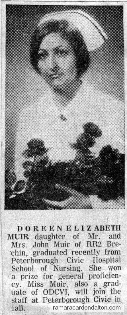 Doreen Elizabeth Muir-June 1972 Doreen Elizabeth Muir-June 1972