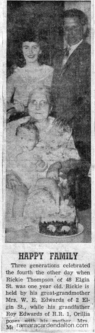 Three Generation of Edwards Three Generation of Edwards