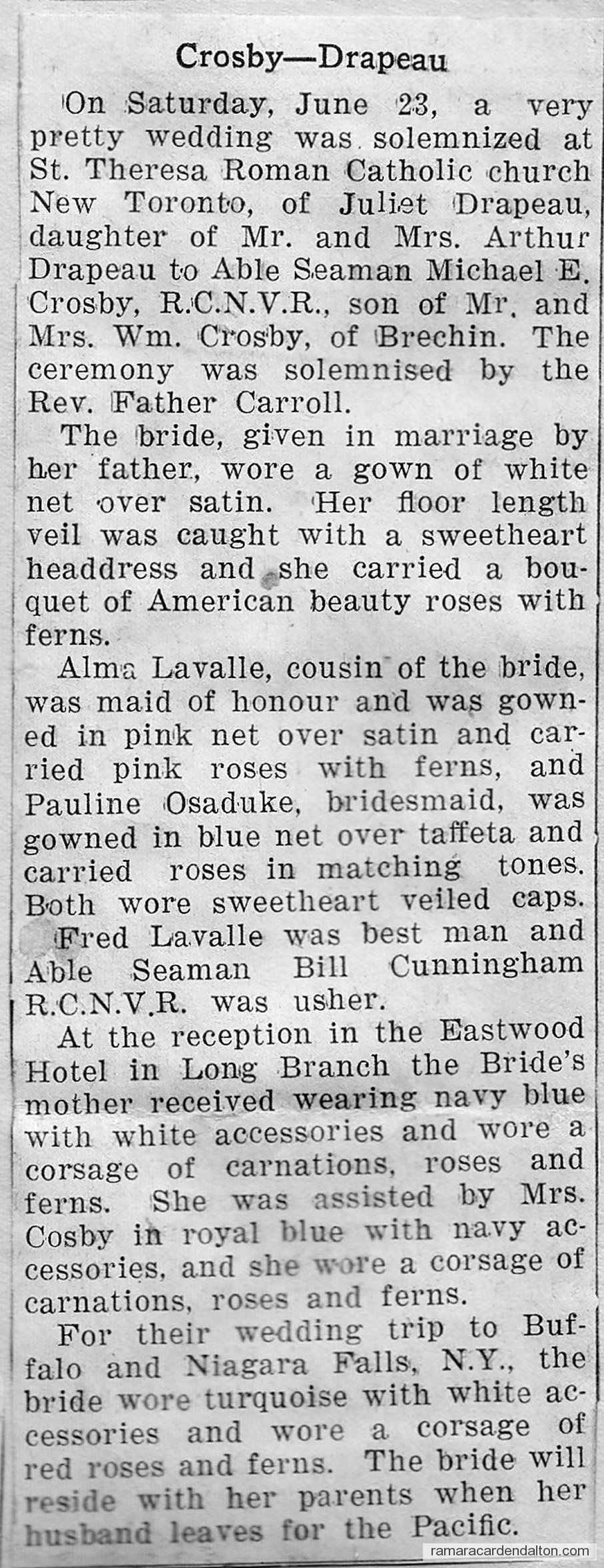 Crosby-Drapeau Crosby-Drapeau