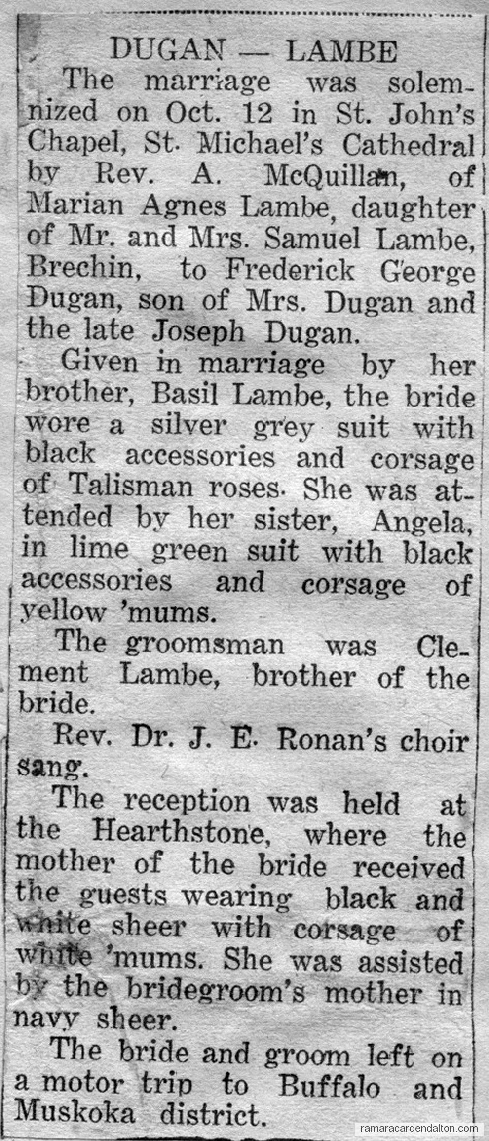 Dugan-Lambe Dugan-Lambe