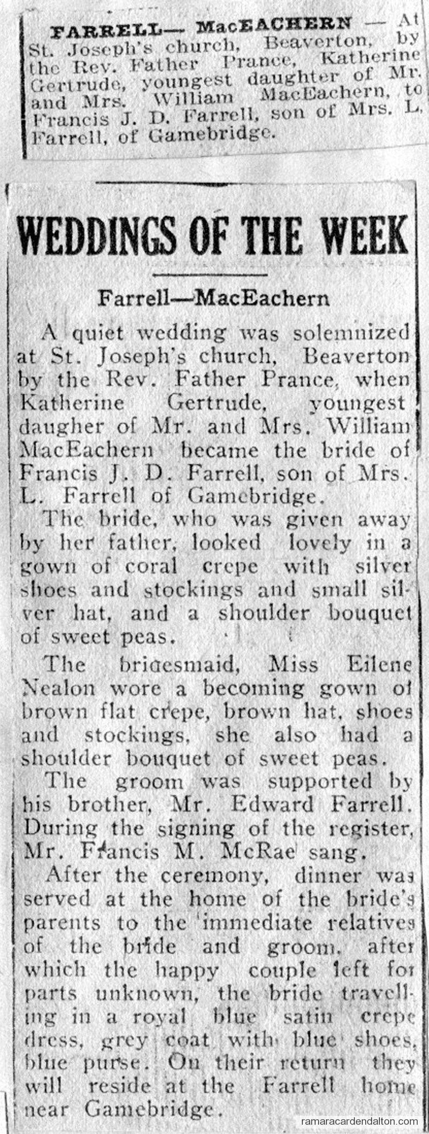 Farrell-MacEachern Farrell-MacEachern