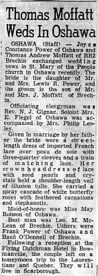 Moffatt- Power Wedding Moffatt- Power Wedding