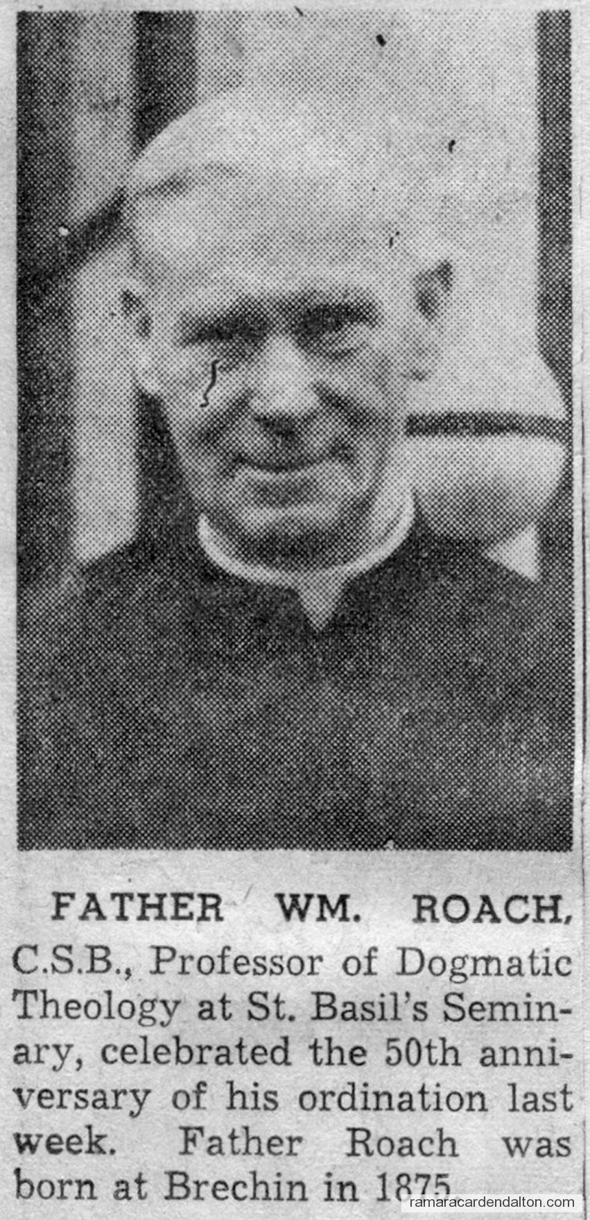 Father Wm.Roach Father Wm.Roach