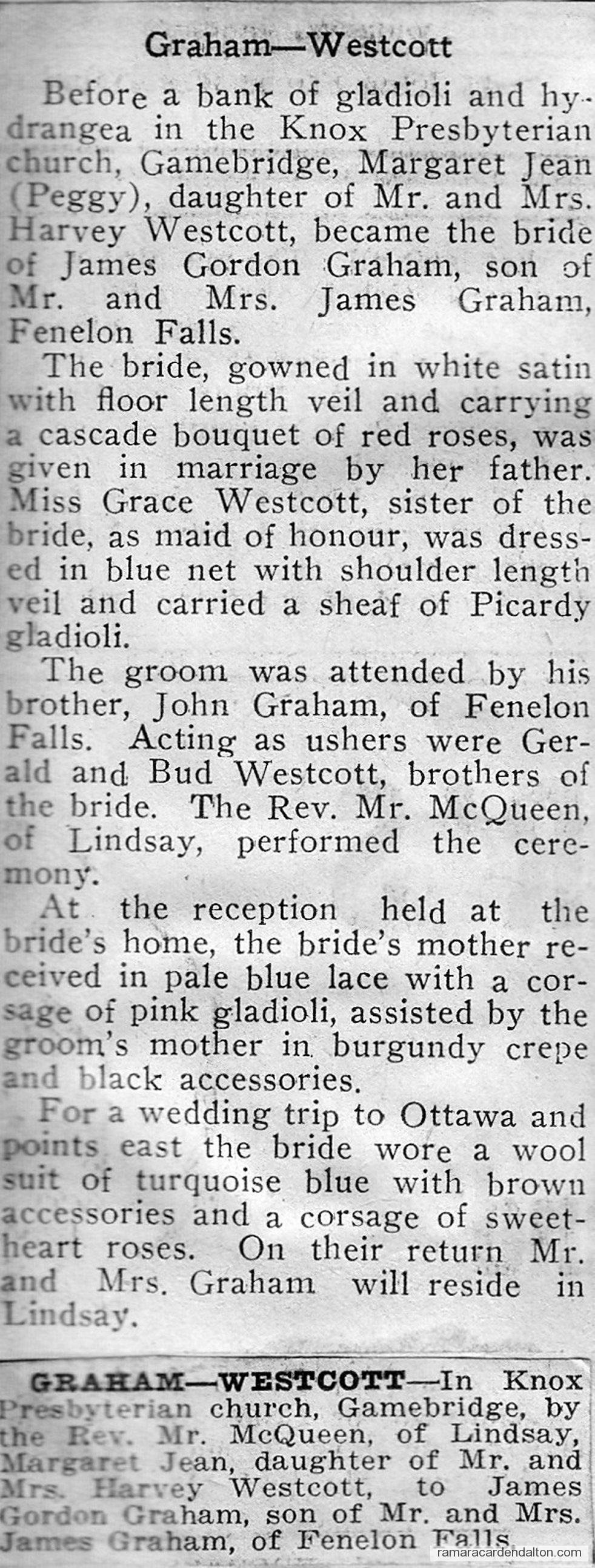 Graham-Westcott Graham-Westcott