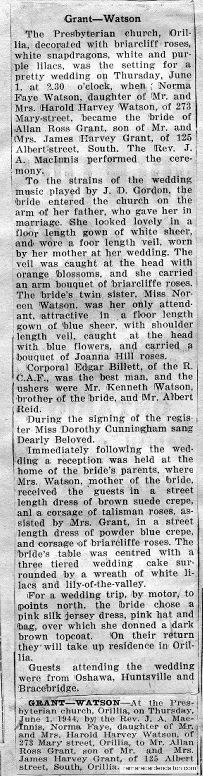 Grant-Watson Grant-Watson