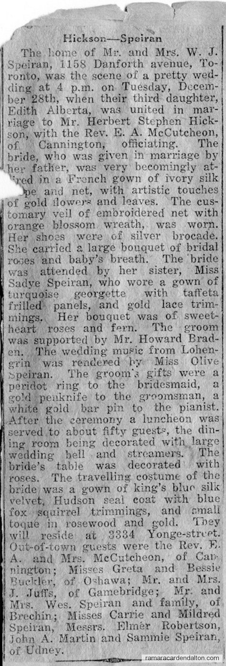 Hickson-Speiran Hickson-Speiran