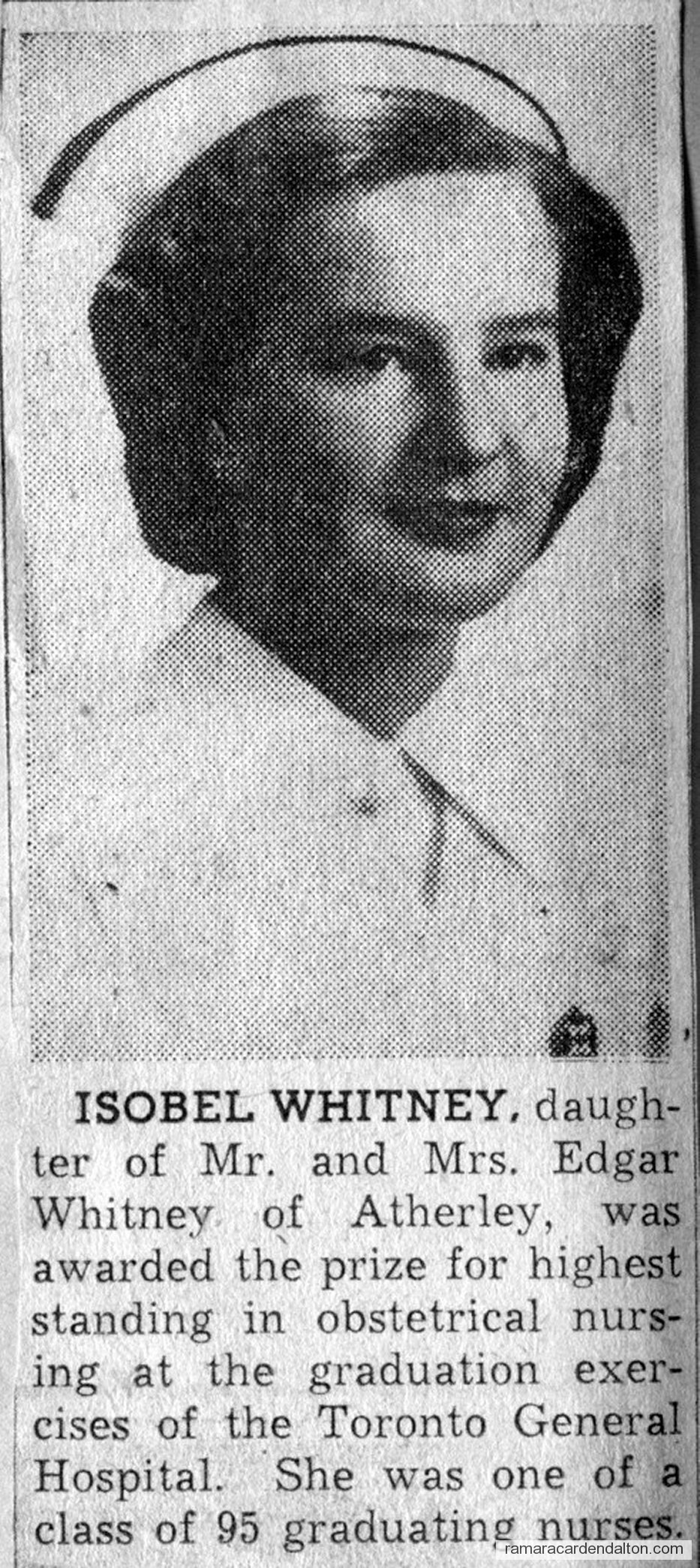 Isobel Whitney Isobel Whitney