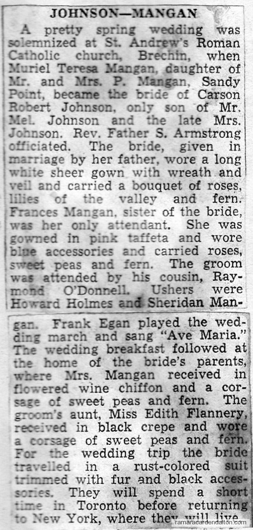 Johnson-Mangan Johnson-Mangan