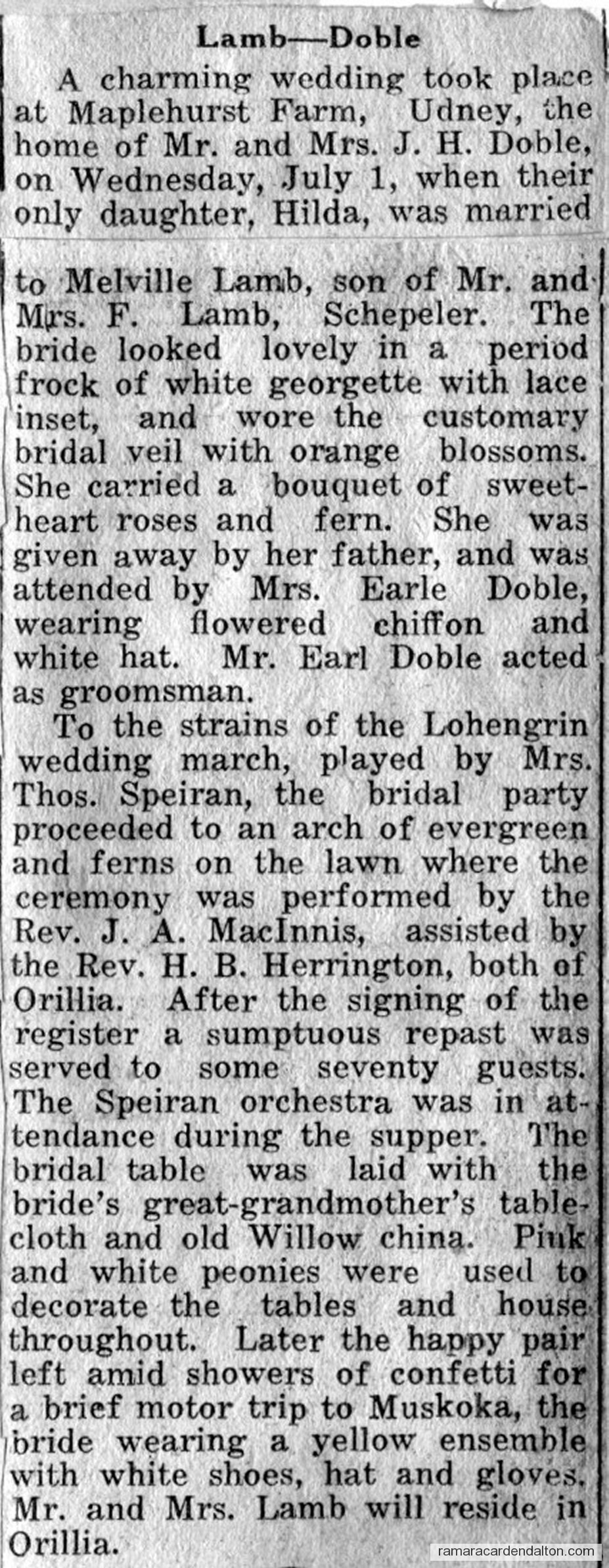 Lamb-Doyle Lamb-Doyle