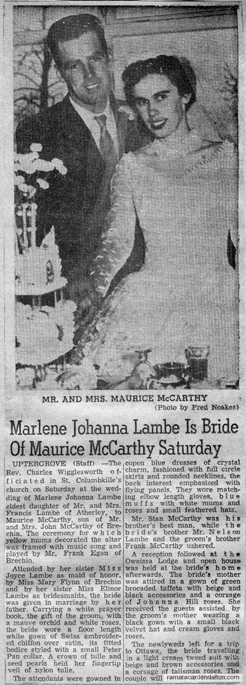 Lambe-McCarthy Lambe-McCarthy