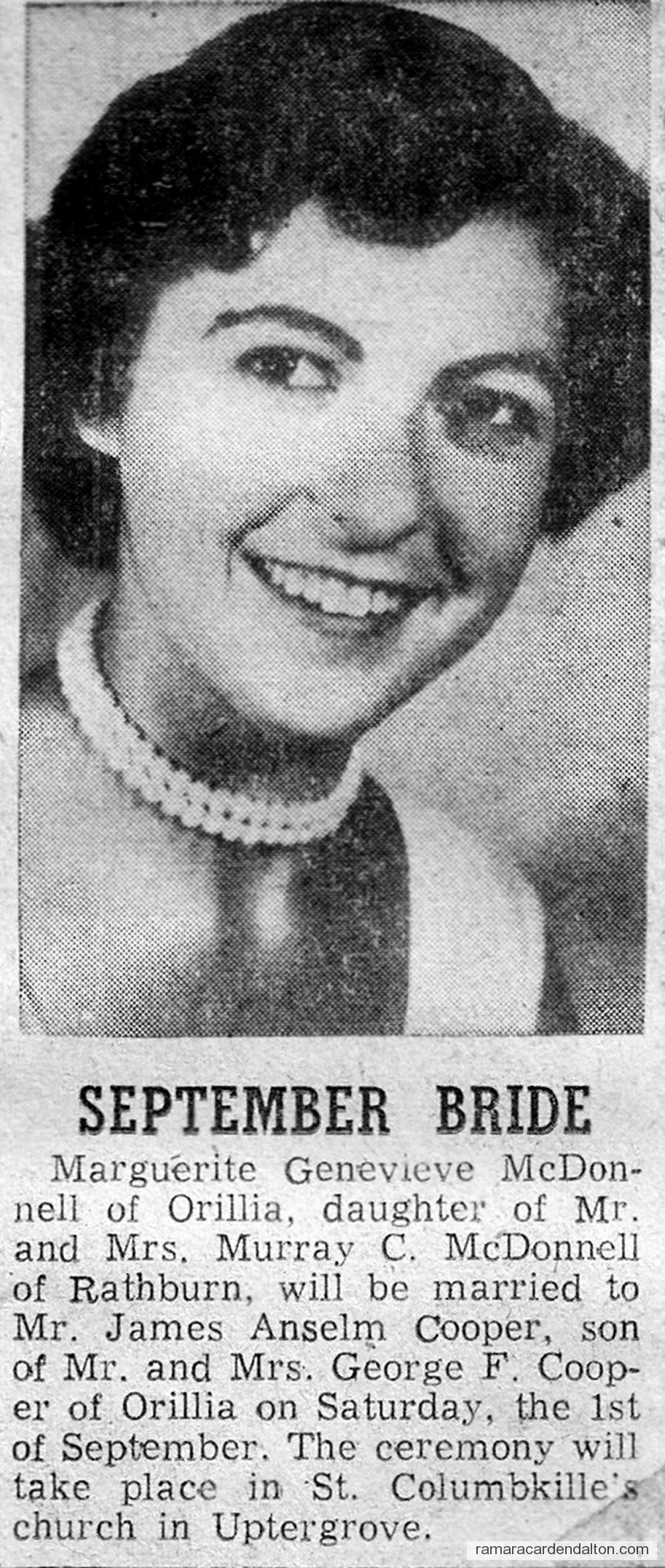 Marguerite McDonnell Marguerite McDonnell