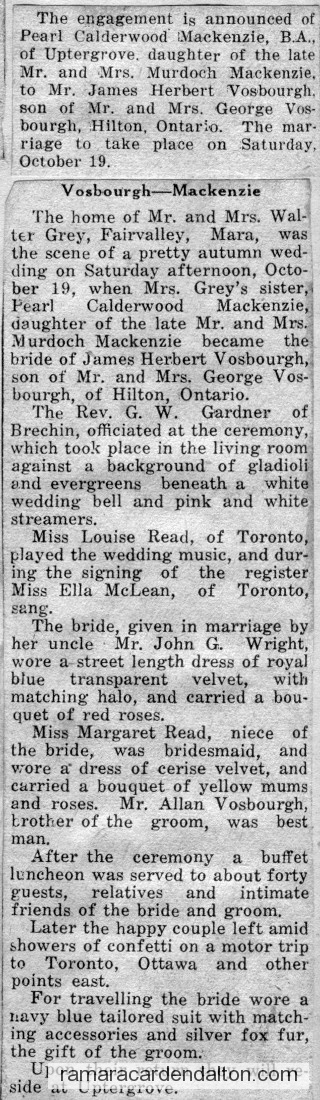 Vosbourgh-MacKenzie Vosbourgh-MacKenzie