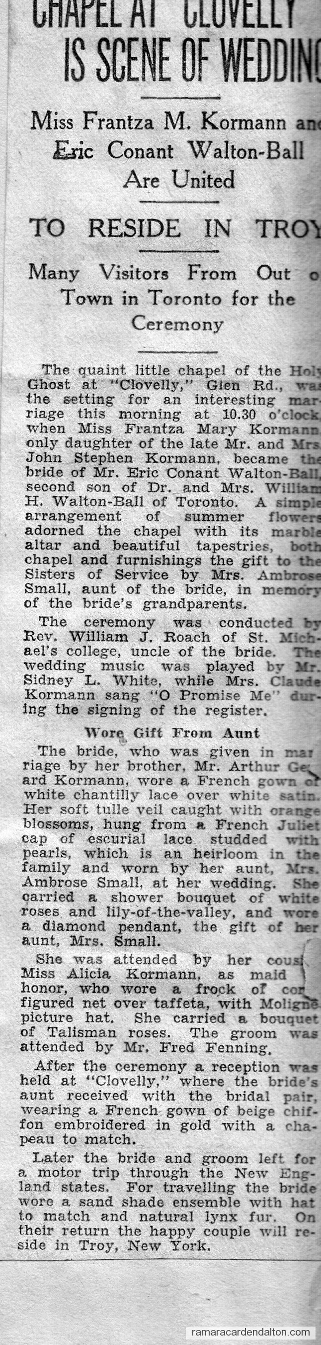 Walton-Ball-Kormann Walton-Ball-Kormann