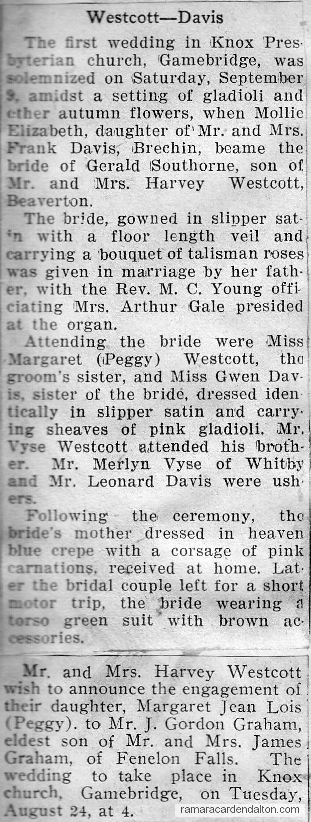 Westcott-Davis Westcott-Davis