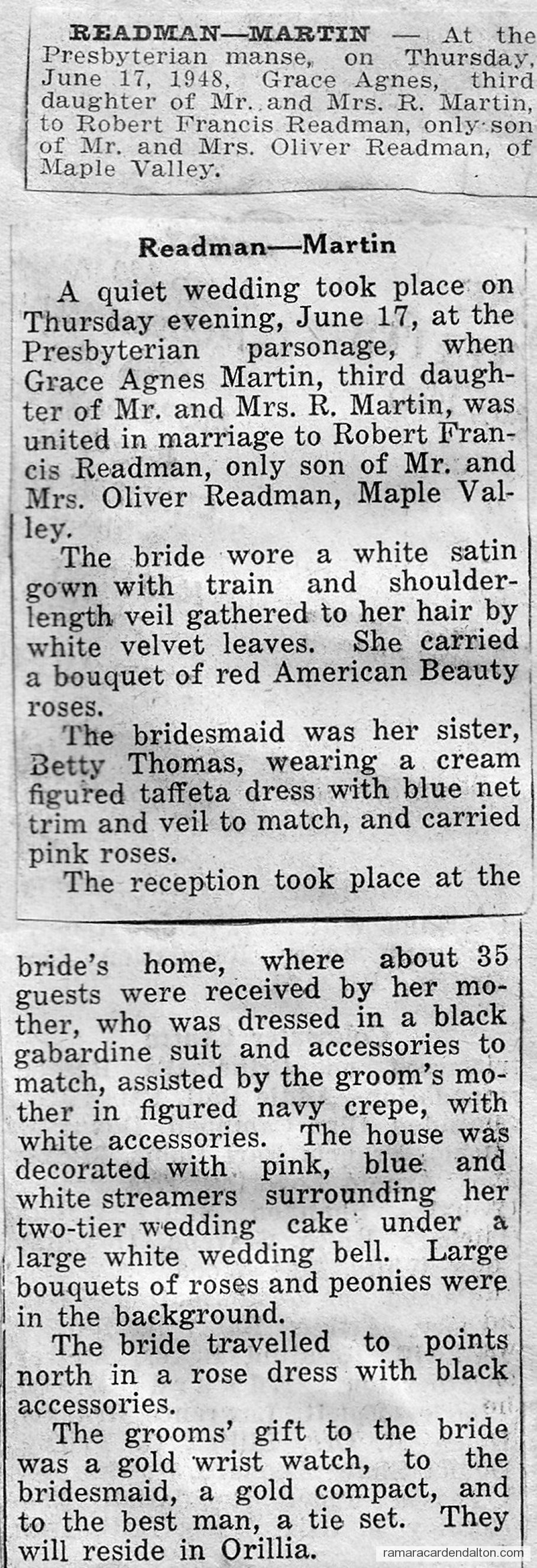 Readman-Martin Readman-Martin