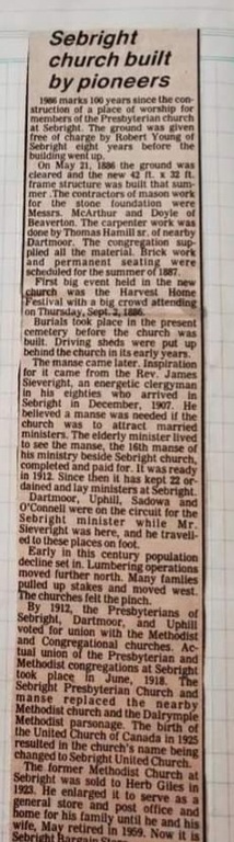 Sebright Church Sebright Church