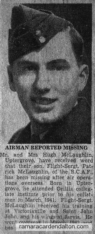 Patrick McLaughlin newspaper article Patrick McLaughlin newspaper article