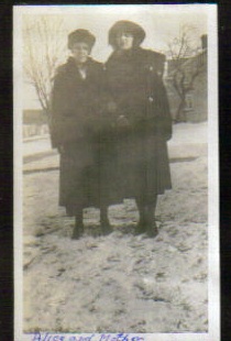 Alice and Mother 1921 Alice and Mother 1921